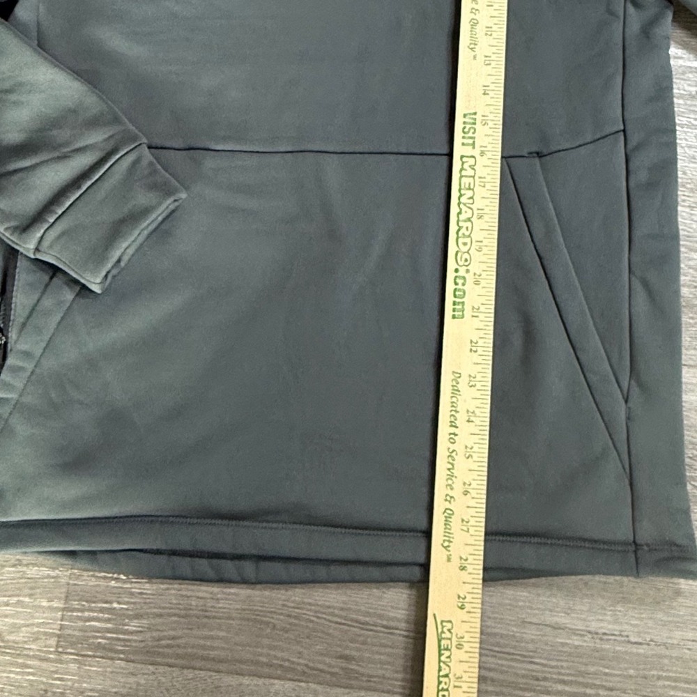 Layer 8 Mens Nephrite Green Performance Hoodie Fleece Lined L43242 Large NWT - Picture 2 of 7